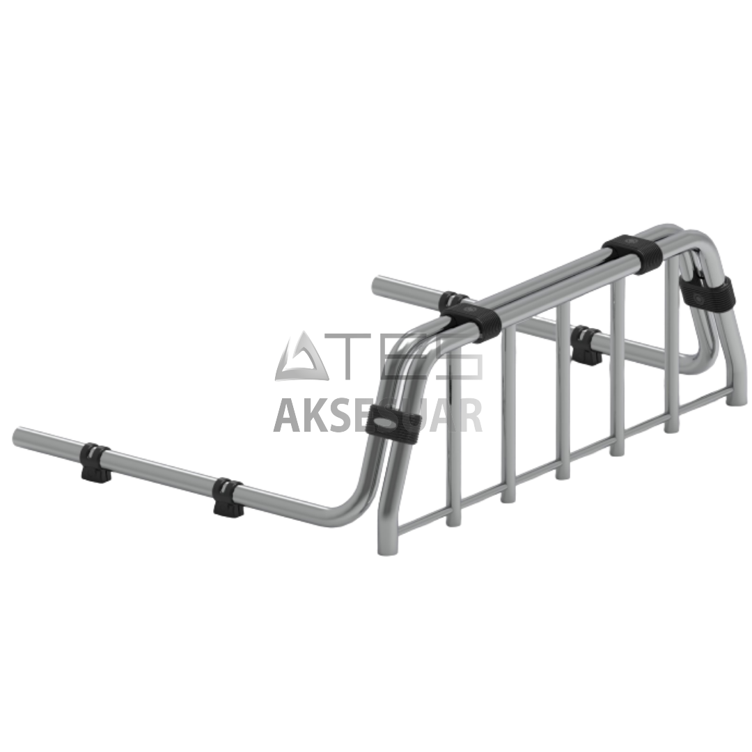 19.png FORD RANGER 2006-2012 VİLLAGE MASTER Pickup Boru Tip Rollbar - Görsel 1