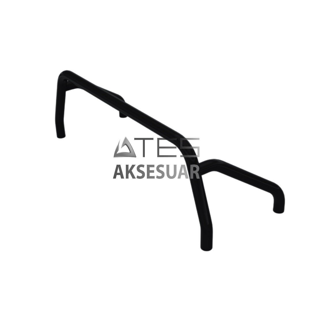 34128452-bfeb-4d8c-9194-8b4a160abb27-2.jpg ISUZU D-MAX 2018+ ELİX BLACK Pickup Boru Tip Rollbar - Görsel 1