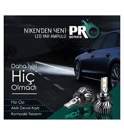 Led Xenon Pro Serisi H7 - Clsgarage 32w / 8000lm H7