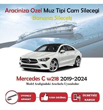 Mercedes C W218 Muz Silecek Takımı 2019-2020