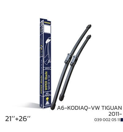 A6 2004-2011 / Kodıaq 2017- / Vw Tıguan 2011-Araca Özel Silecek