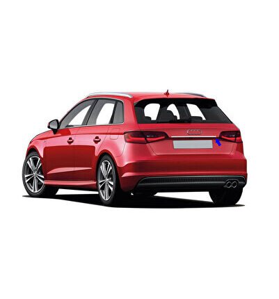 S-Dizayn Audi A3 HB Krom Bagaj Çıtası 2013-2020 5103050