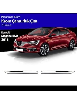 Renault Megane 4 Çamurluk Sinyal Çerçevesi Kromu