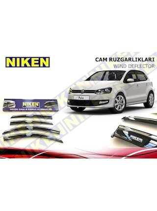 Volkswagen Polo Cam Rüzgarlığı 4Lü Kromlu 2009 Sonrası