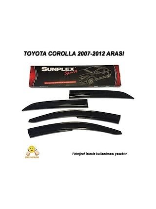 Sunplex Toyota Corolla Uyumlu Mugen Tip Cam Rüzgarlığı 2007-2012 Sunplex