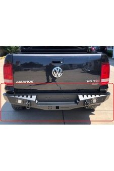 Volkswagen Amarok-Arka Çelik Tampon Koruma-4Wd